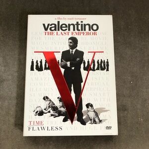 Valentino Fashion Movie DVD with Red Accents